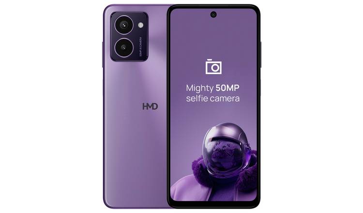 SIM Free HMD Pulse Pro 128GB Mobile Phone - Twilight Purple