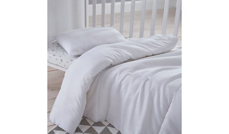 Silentnight Safe Nights Anti-Allergy Cot Bed Nursery Duvet 4 Tog with Safe Cot 