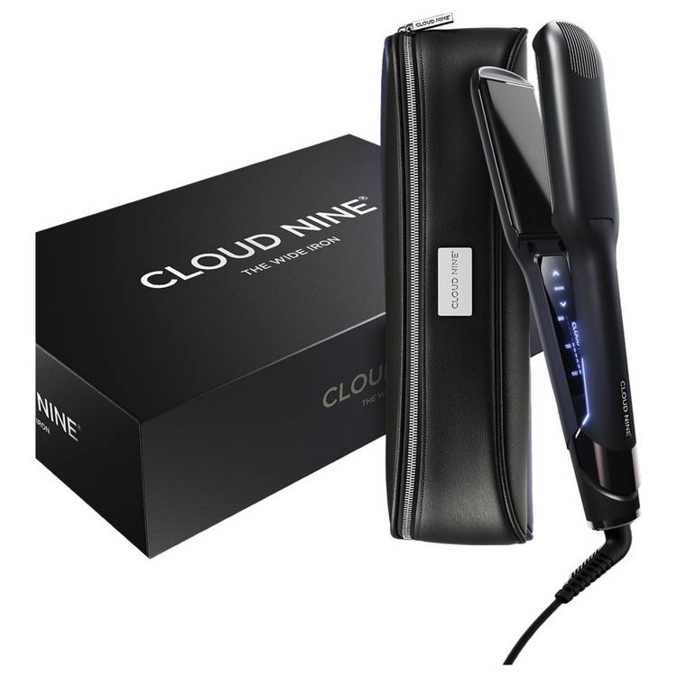 CLOUD NINE C9-PL1.0 Wide Iron Hair Straightener - Black 0