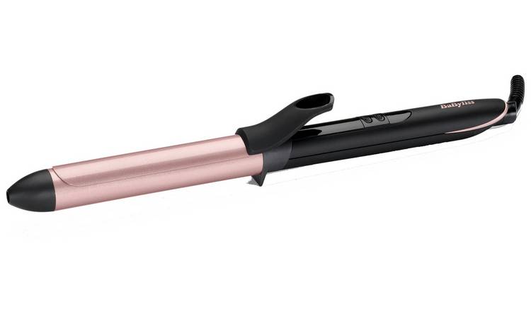 Buy BaByliss C451U Rose Quartz 25mm Curling Tong Hair curlers Argos