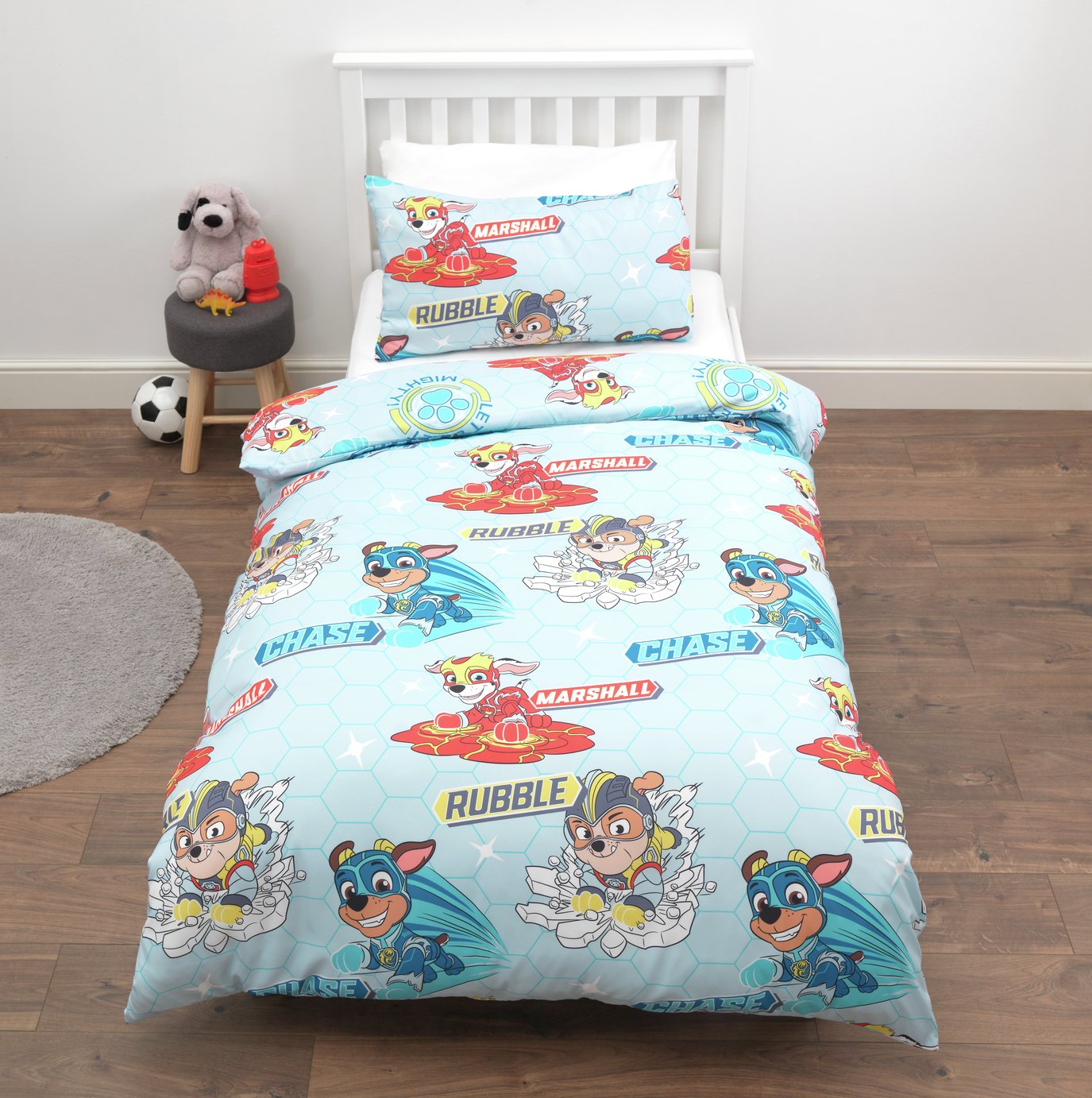 paw patrol cot bed bedding