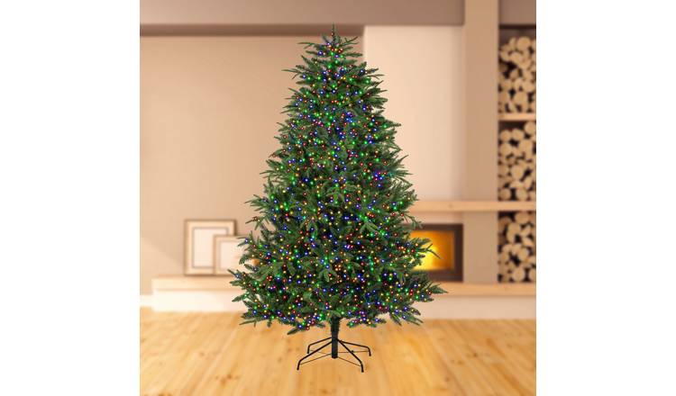 Premier Decorations Multicoloured LED Christmas Tree Lights