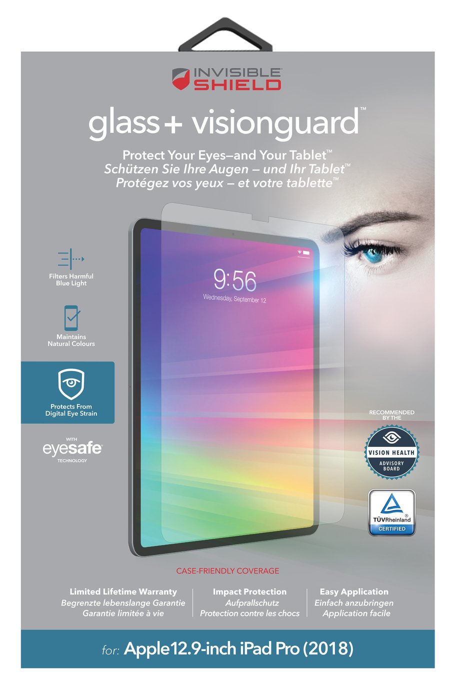 Zagg InvisibleShield iPad Pro 12.9 Inch Screen Protector