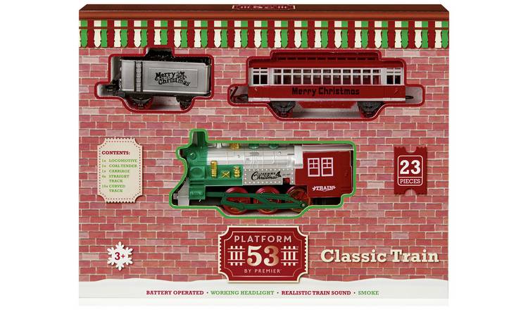 Premier Decorations Christmas Musical Train Set Decoration