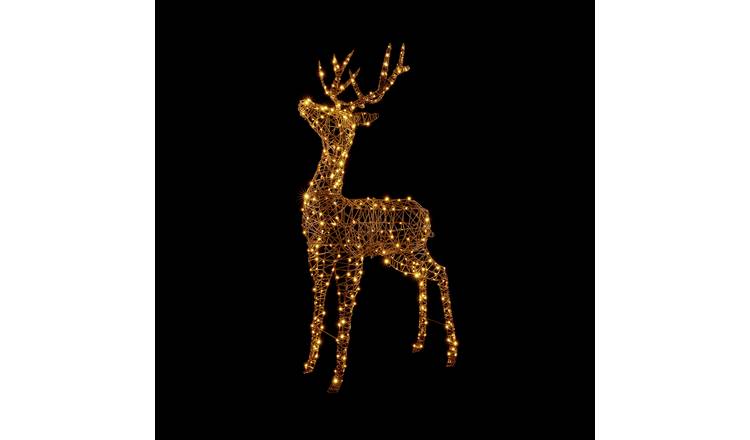 Premier Decorations Pre lit Christmas Proud Stag Decoration