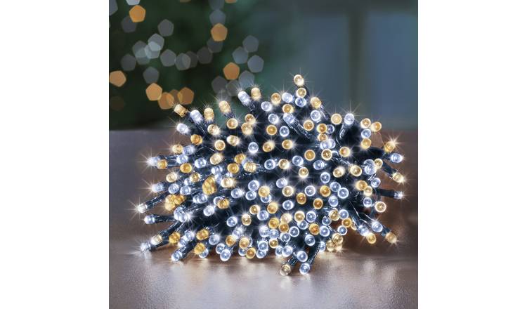 Premier Decorations 1000 White LED Christmas Tree Lights