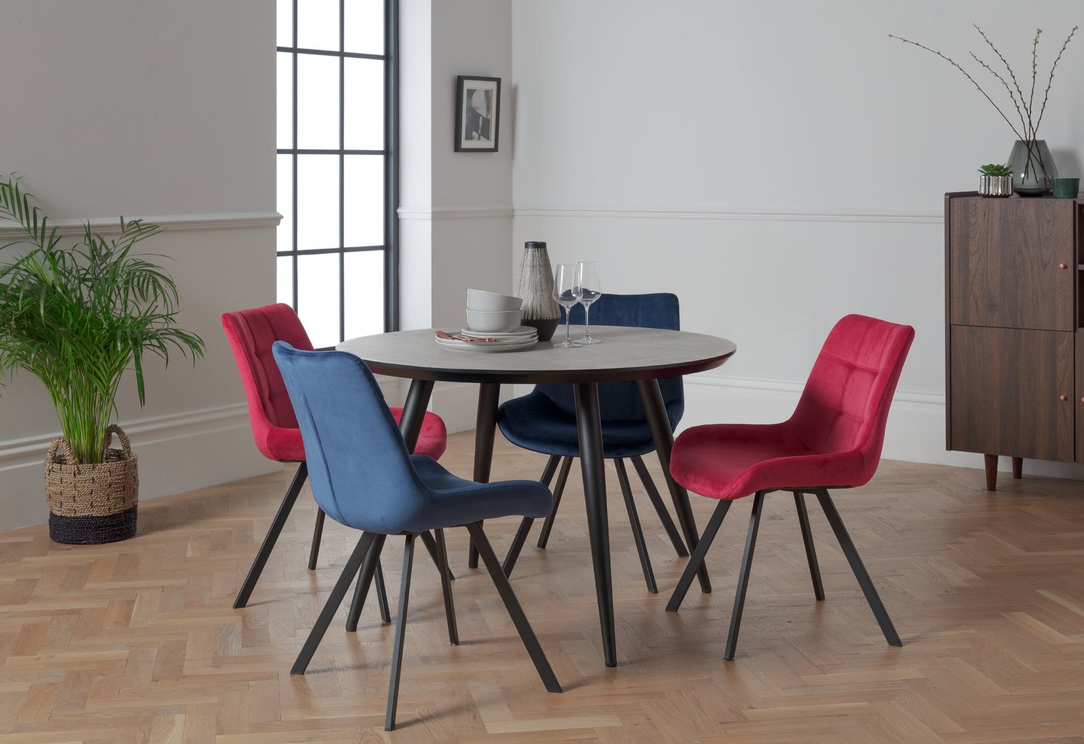 Argos Home Sienna 4 Seater Concrete Effect Dining Table Review