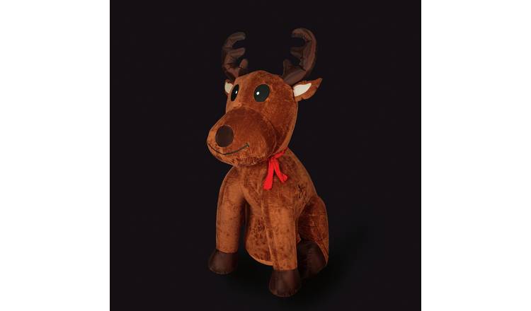 Premier Decorations Christmas Inflatable Reindeer Decoration