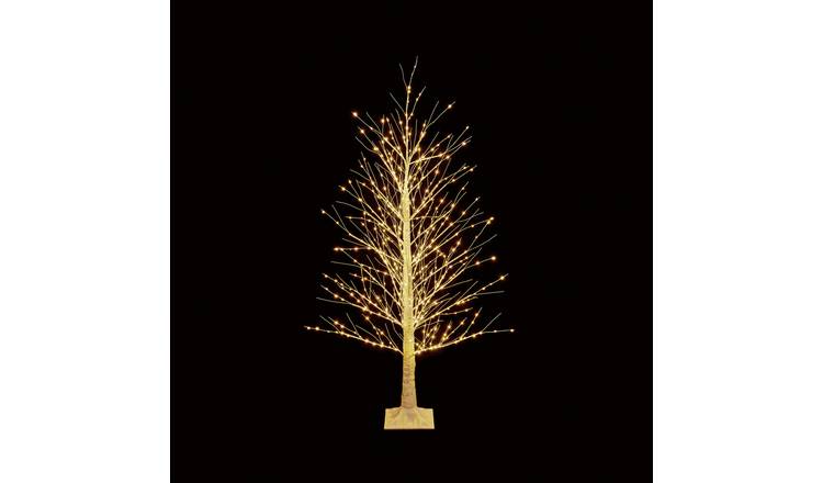 Premier Decorations 6ft Birch LED Christmas Tree