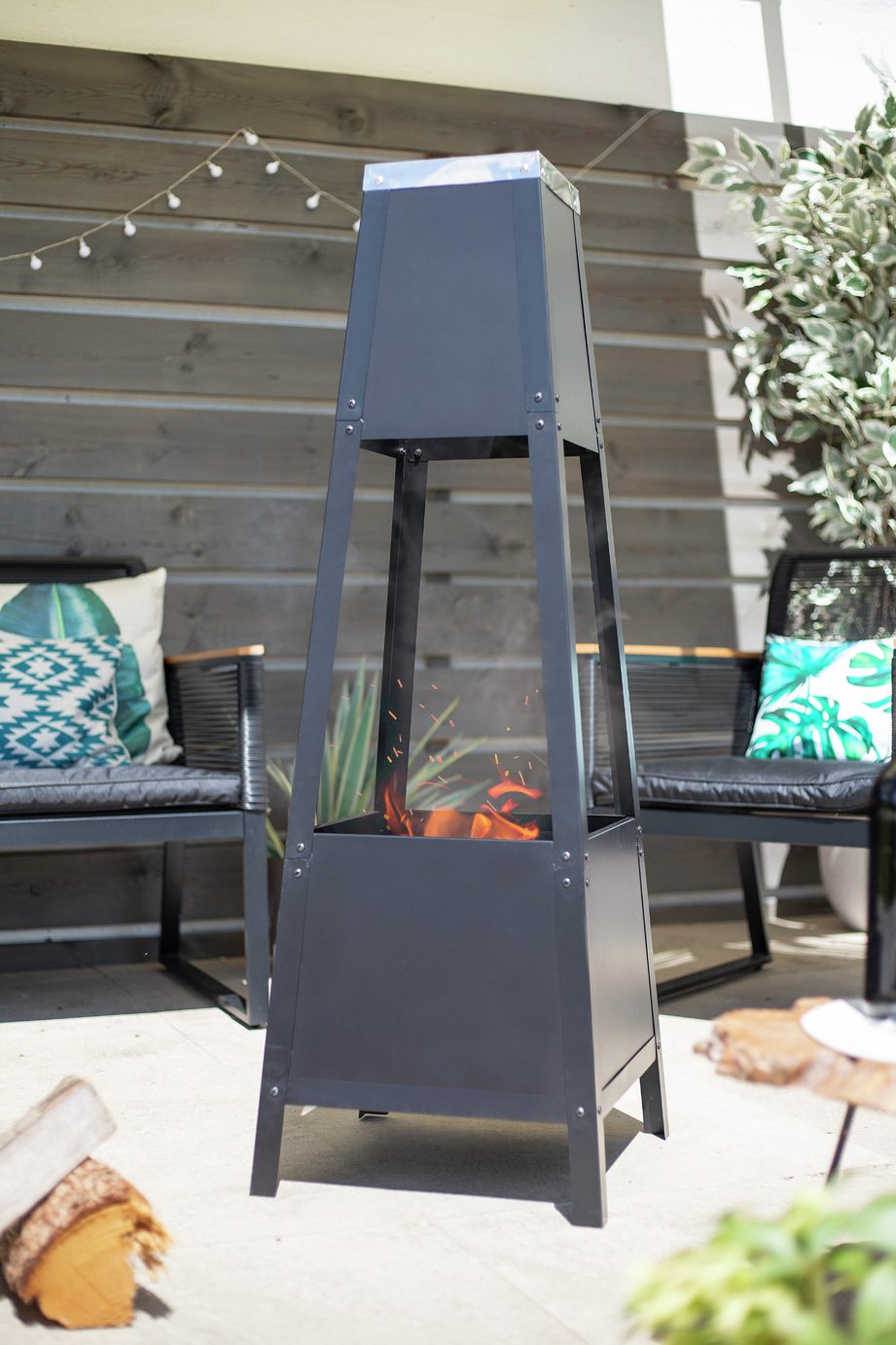 La Hacienda Contemporary Silver Top Chimenea Review