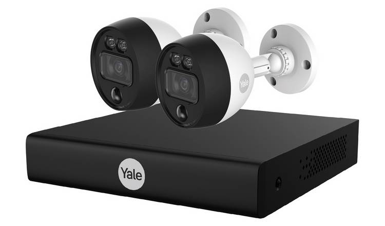 Yale 2 Camera HD CCTV Security System 