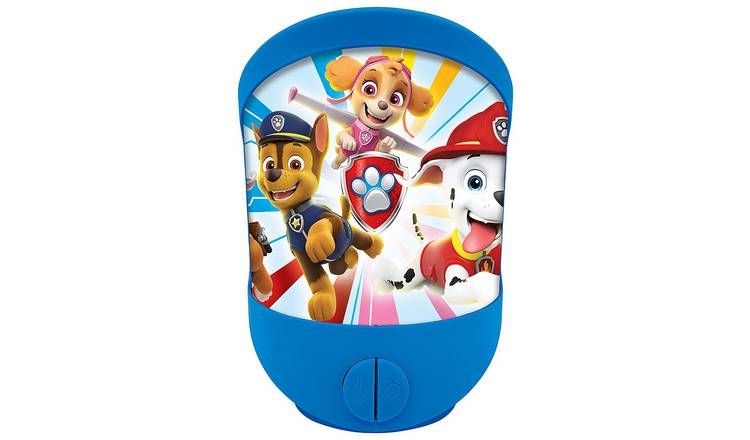 Buy Paw Patrol Kids LED 3D Wall and Table Night Light Blue Kids lighting Argos