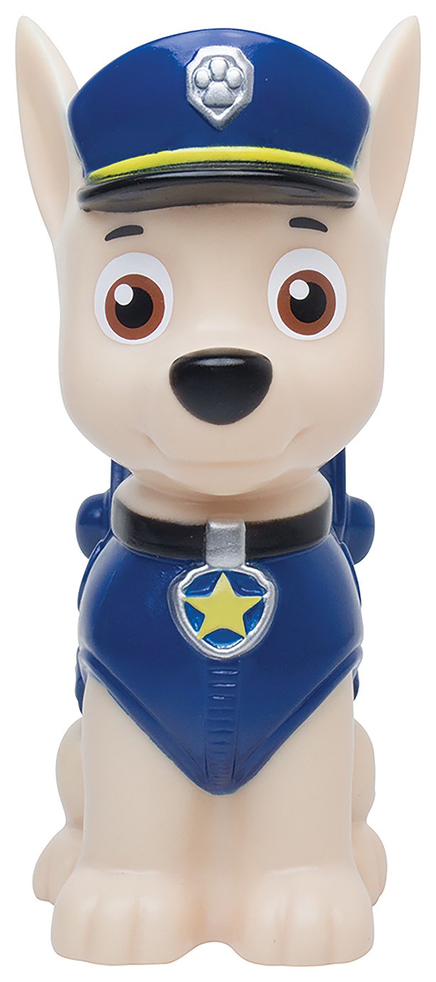 Paw Patrol Chase Kids LED Colour Changing Night Light- White