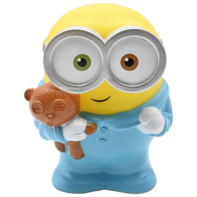 Minion Kids LED 3D Design Colour Changing Night Light - Blue 0