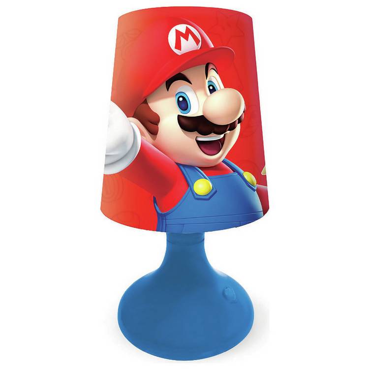 Super Mario Kids LED Colour Changing Night Light- Red 0