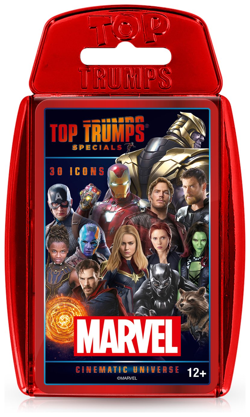 Marvel Cinematic Universe Top Trumps Specials review