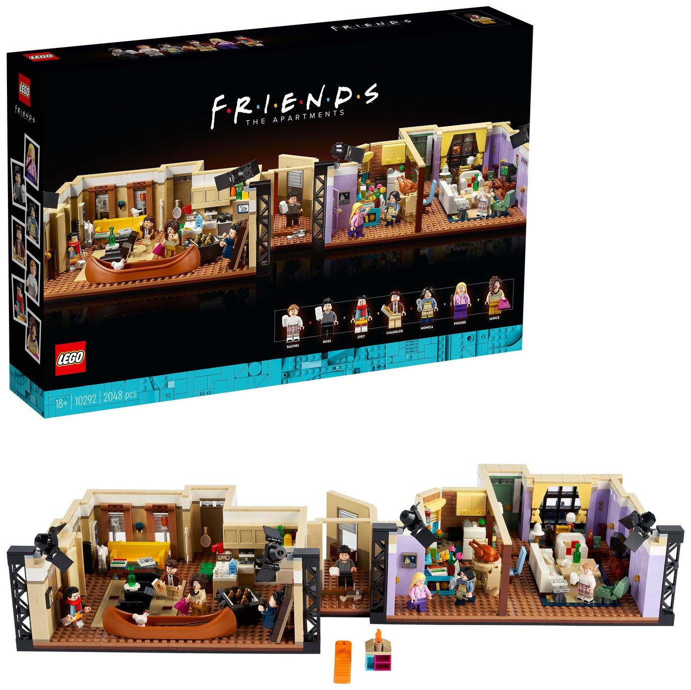 LEGO Icons The Friends Apartments Set for Adults 10292