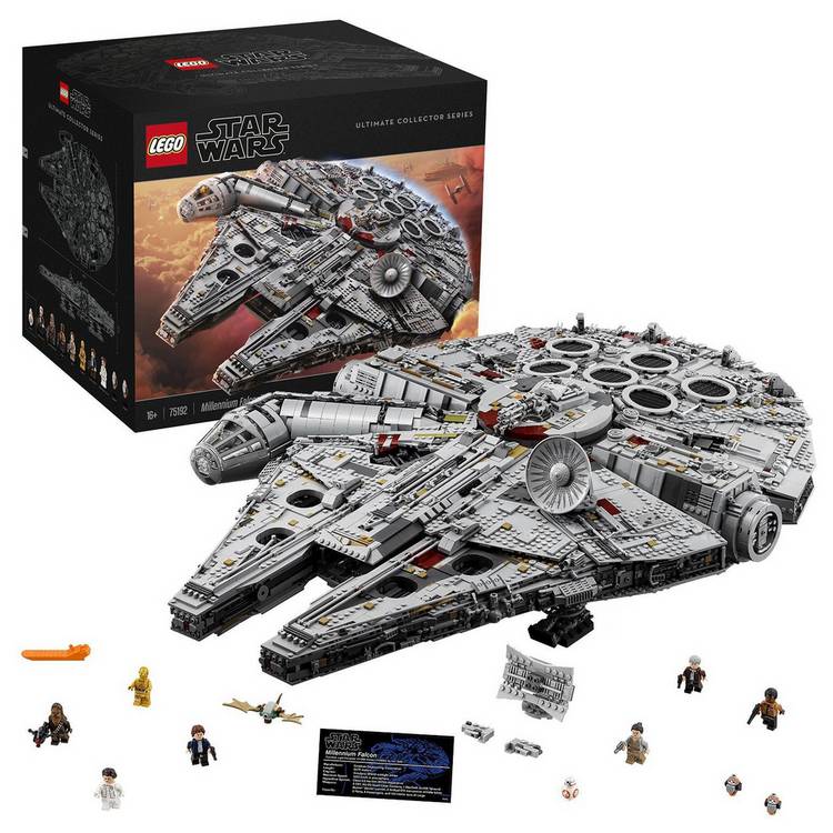 LEGO Star Wars Millennium Falcon Collector Series Set 75192 0