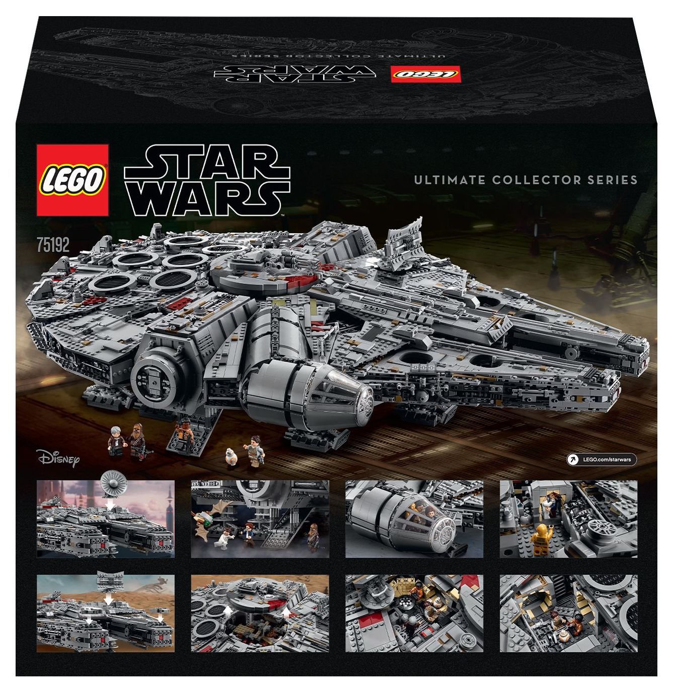 Buy LEGO Star Wars Millennium Falcon Collector Series Set 75192 