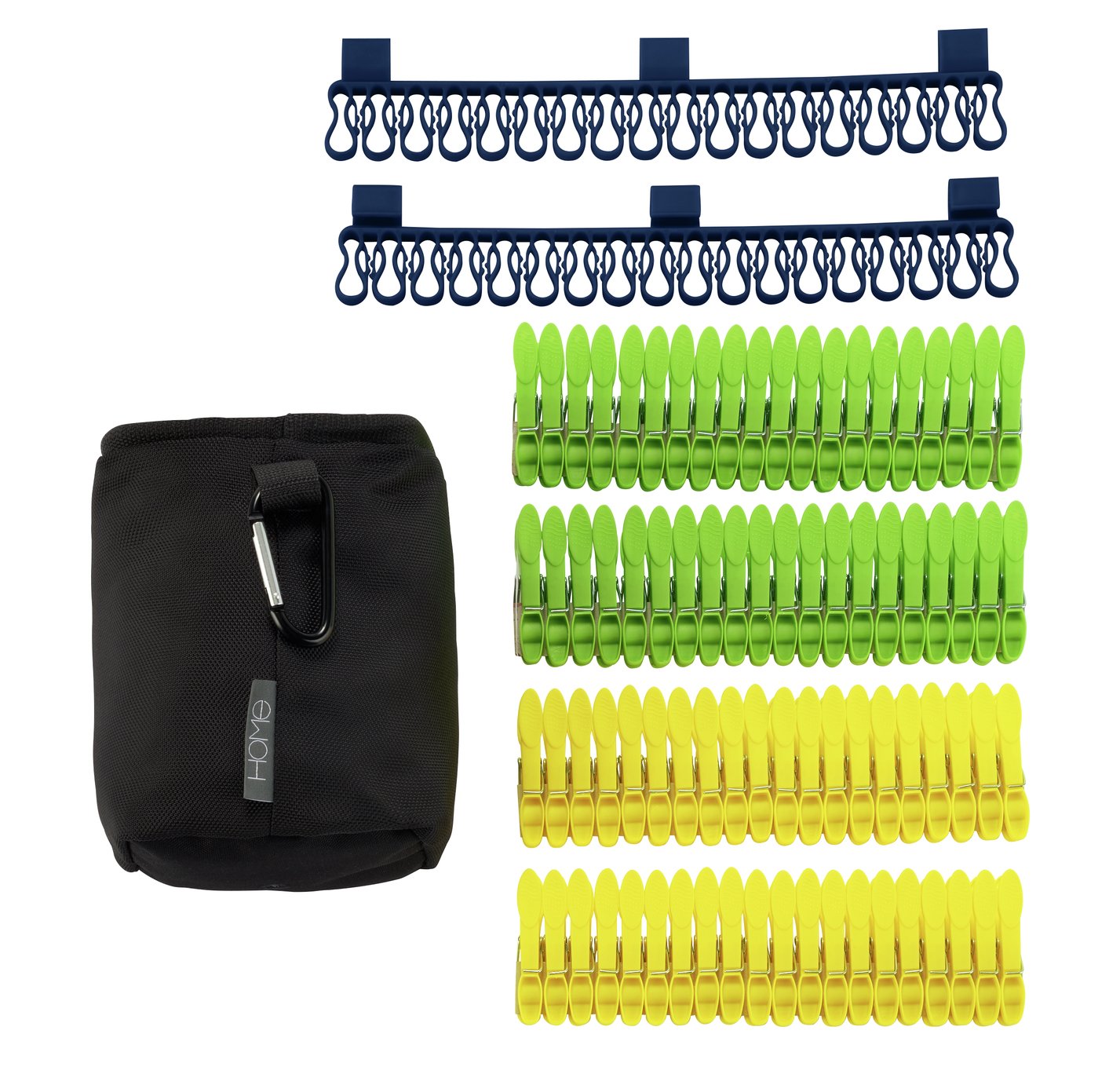 Argos Home Peg Bag with 80 Pegs & 2 Sock Clips Review