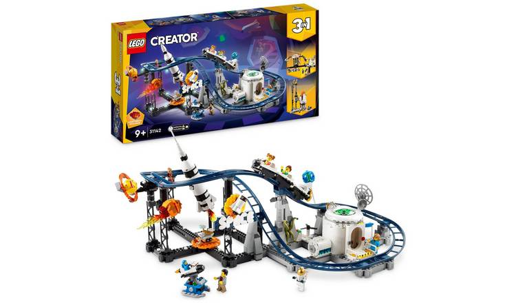 Buy LEGO Creator 3in1 Space Roller Coaster Funfair Set 31142 LEGO Argos