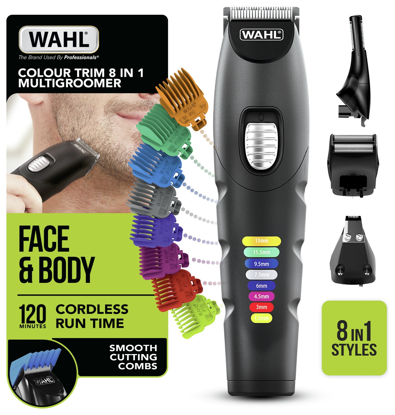 Wahl Colour Trim 8-in-1 Grooming Kit 9893-517X