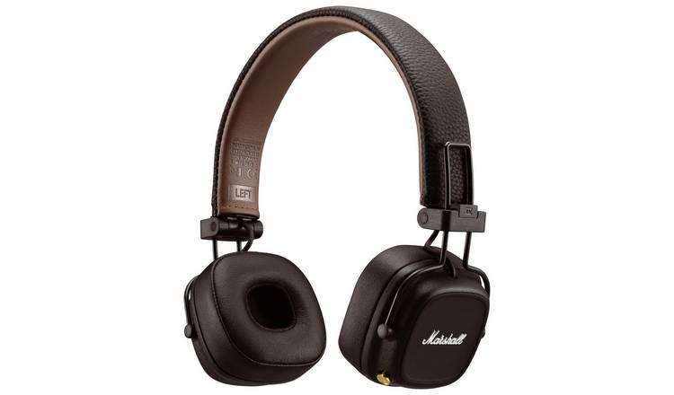 Buy Marshall Major IV Fold Wireless Headphones - Brown | Wireless  headphones | Argos