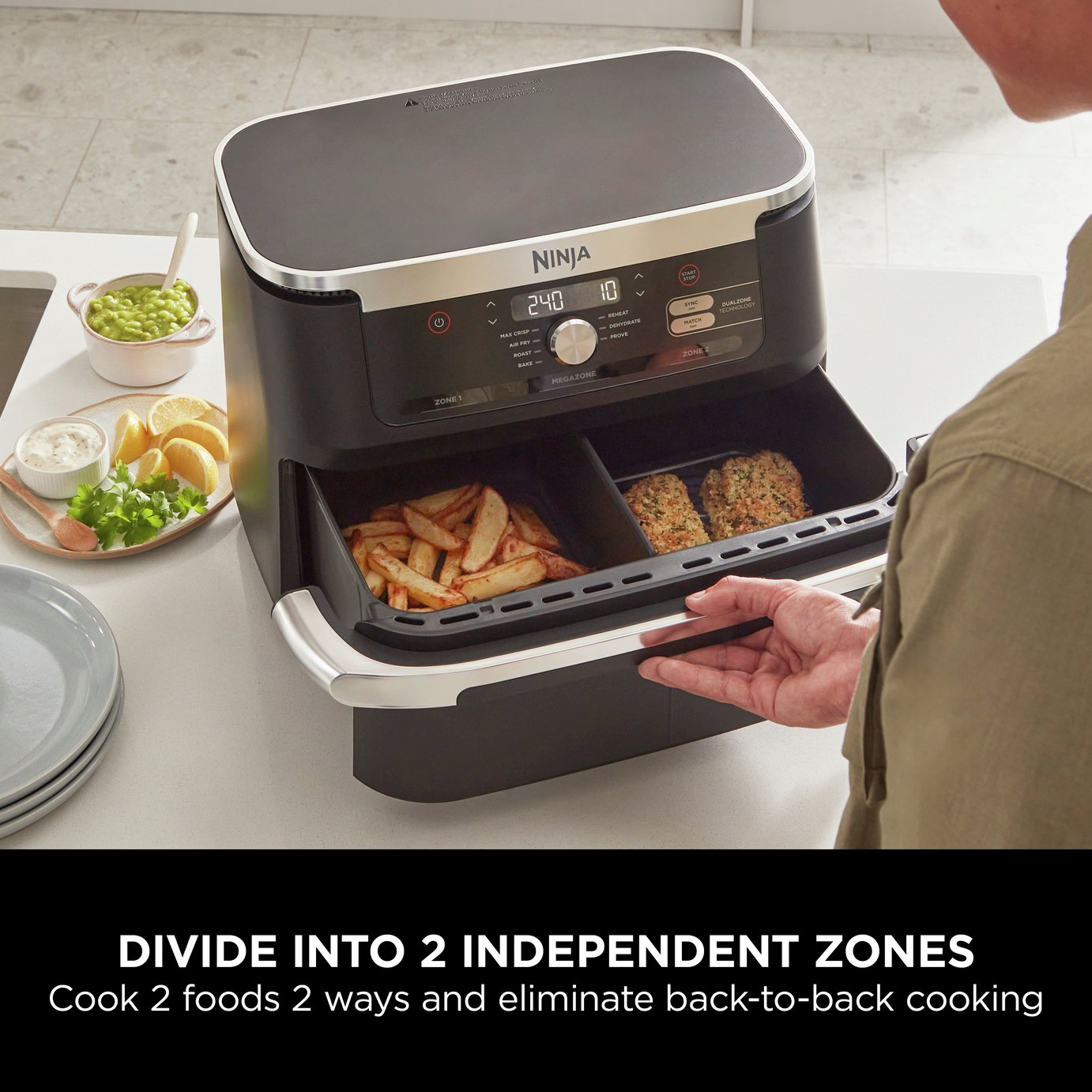 Accessoires Air Fryer pour NINJA 10.4 L, Foodi Flexdrawer Friteuse à