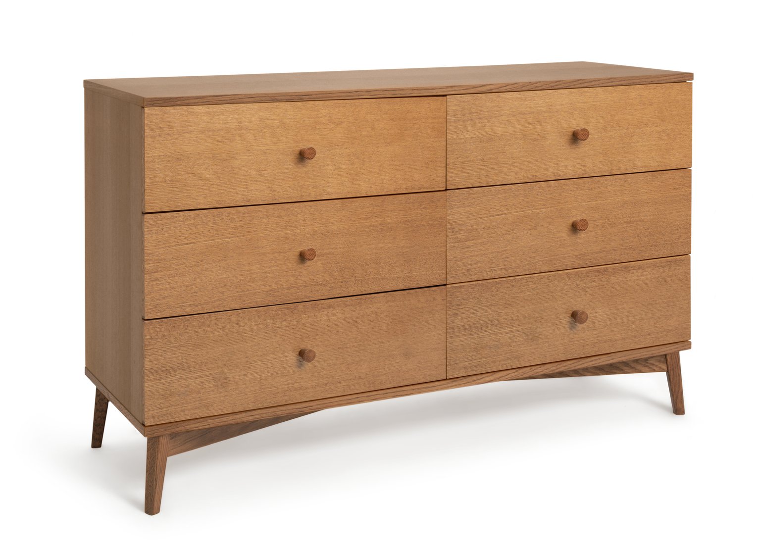 Habitat Kirk 3 3 Drawer Chest - Walnut