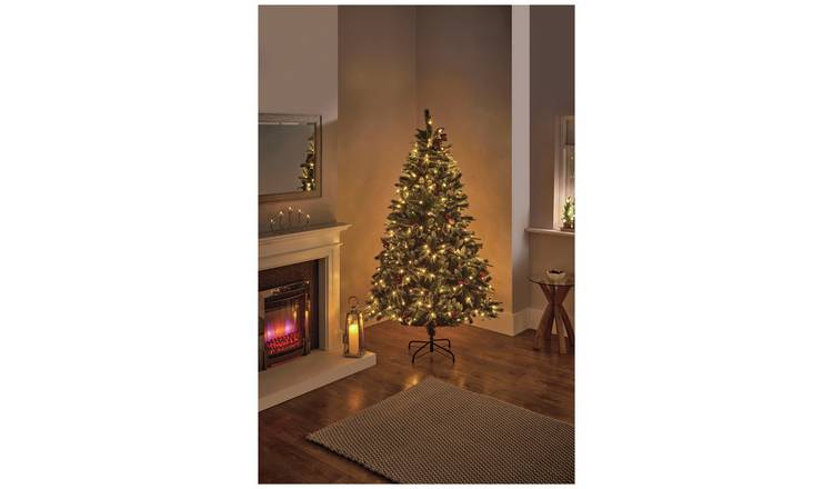 Premier Decorations 7ft Prelit New Jersey Christmas Tree