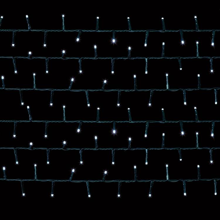 Premier Decorations 1500 White LED Christmas Tree Lights 0