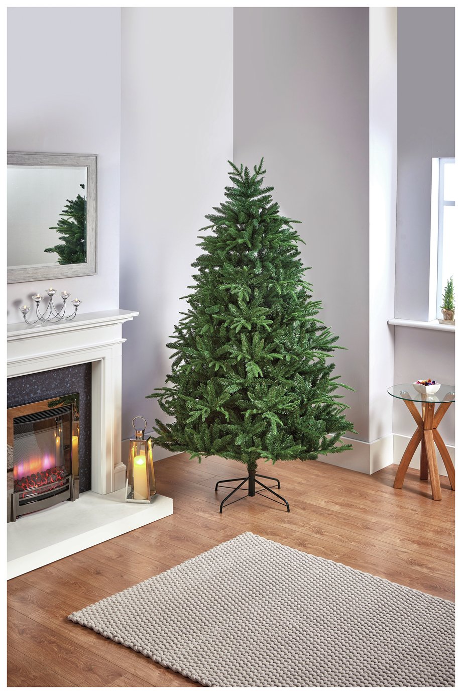 Premier Decorations 7ft Aspen Fir Christmas Tree