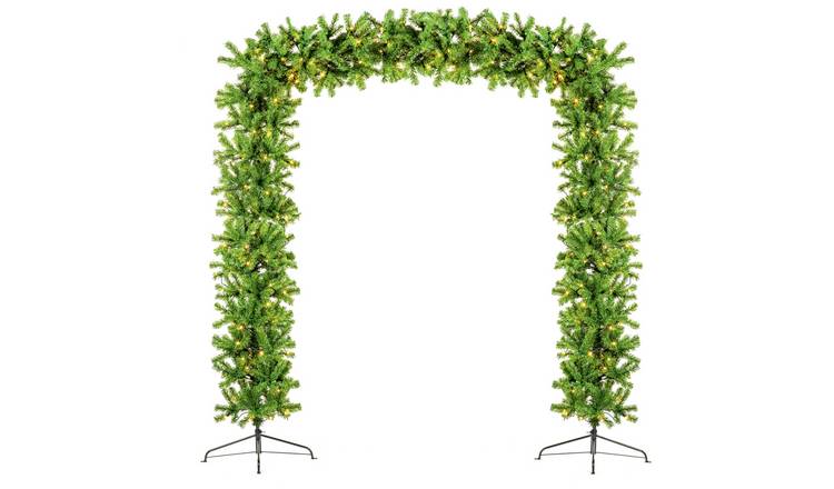 Premier Decorations 8ft Pre lit Archway Christmas Tree