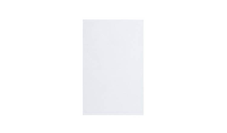 Buy Argos Home Plain Bath Towel - Super White | Bath towels | Argos