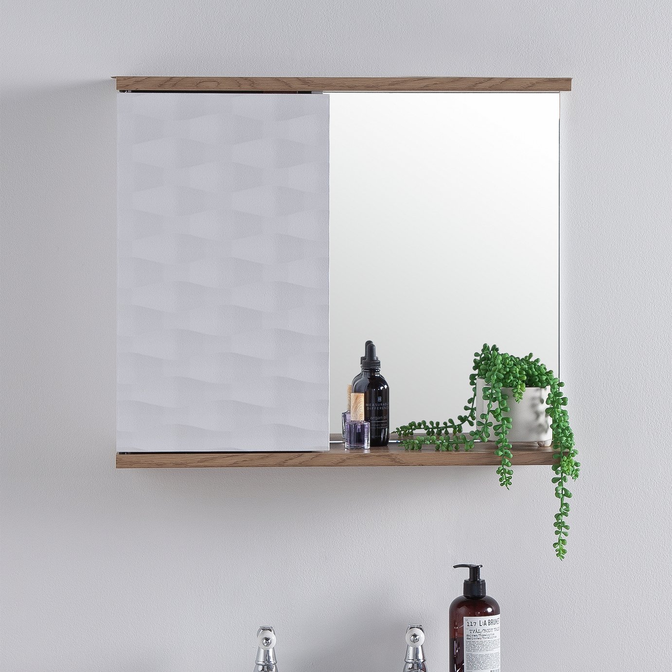 Zander Mirrored Cabinet