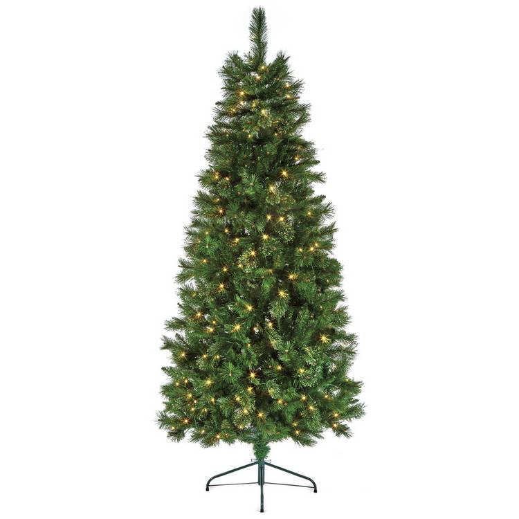 Premier Decorations 5ft Pre lit Pine Christmas Tree 0