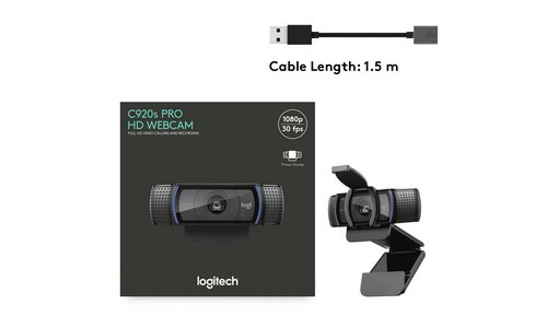 Logitech C920S HD Pro Webcam