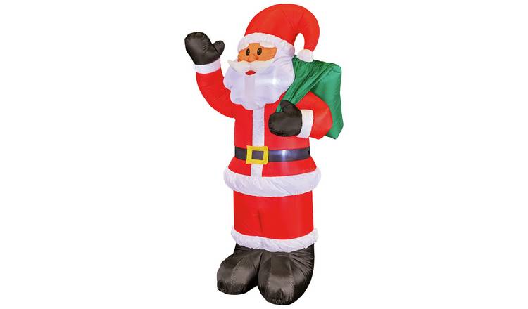 Premier Decorations Christmas Waving Santa Decoration