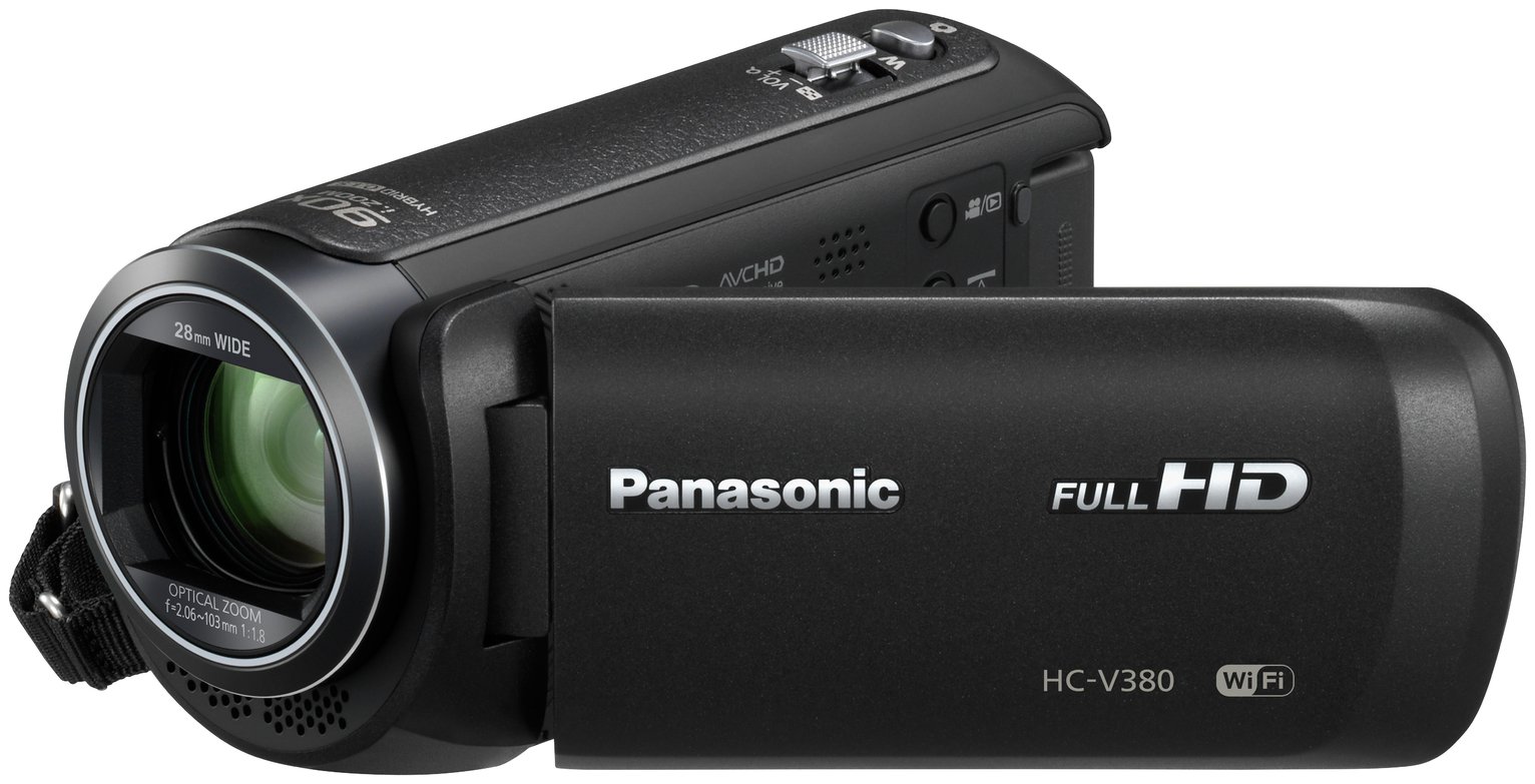 Panasonic V380 Camcorder - Black