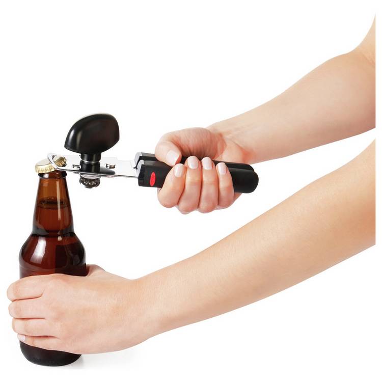 OXO Softworks Soft Handled Can Opener - Black 0