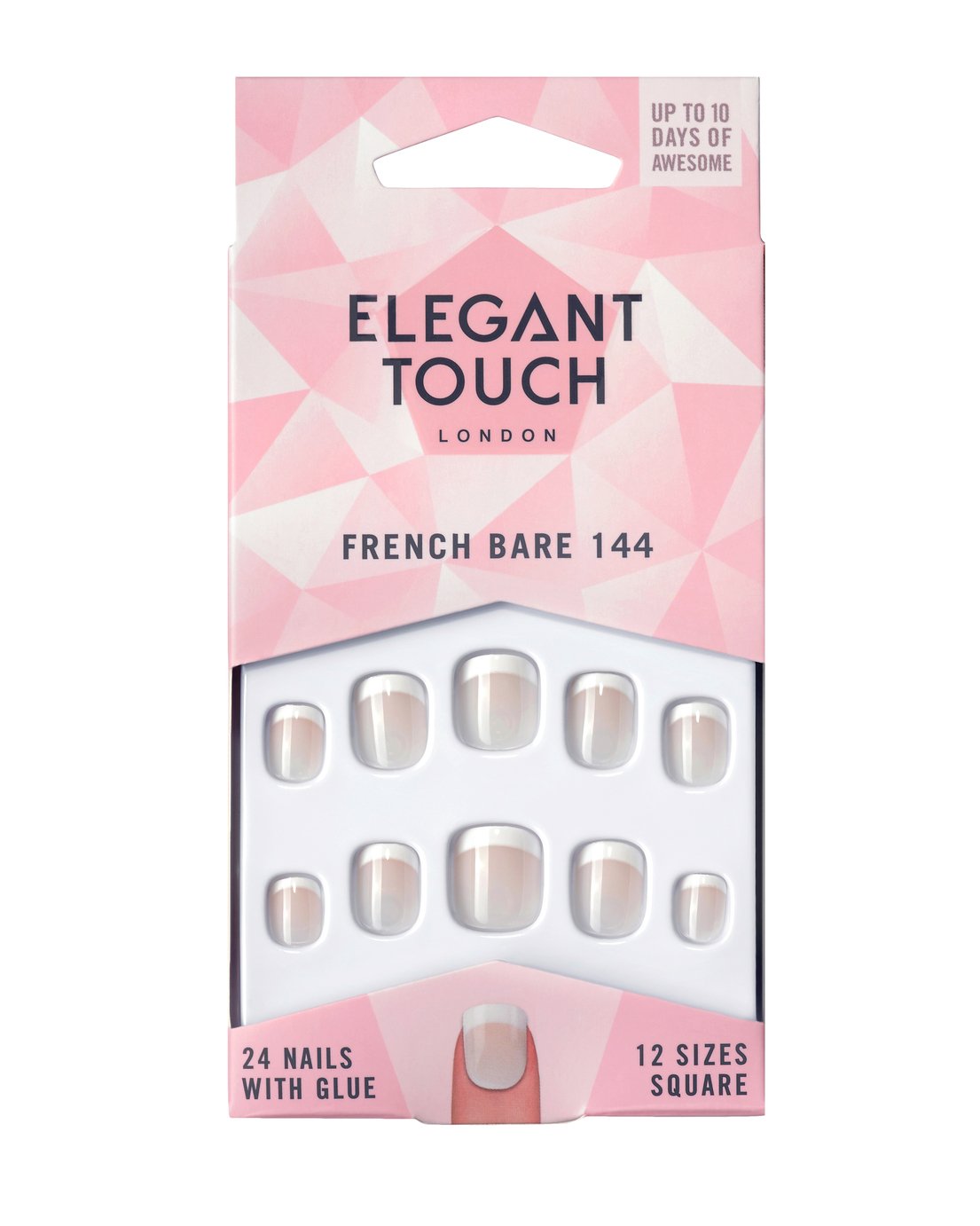 Elegant Touch Natural French 144 All-In-One Manicure Kit