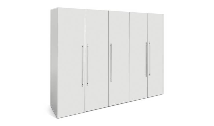 Argos wardrobes deals white gloss