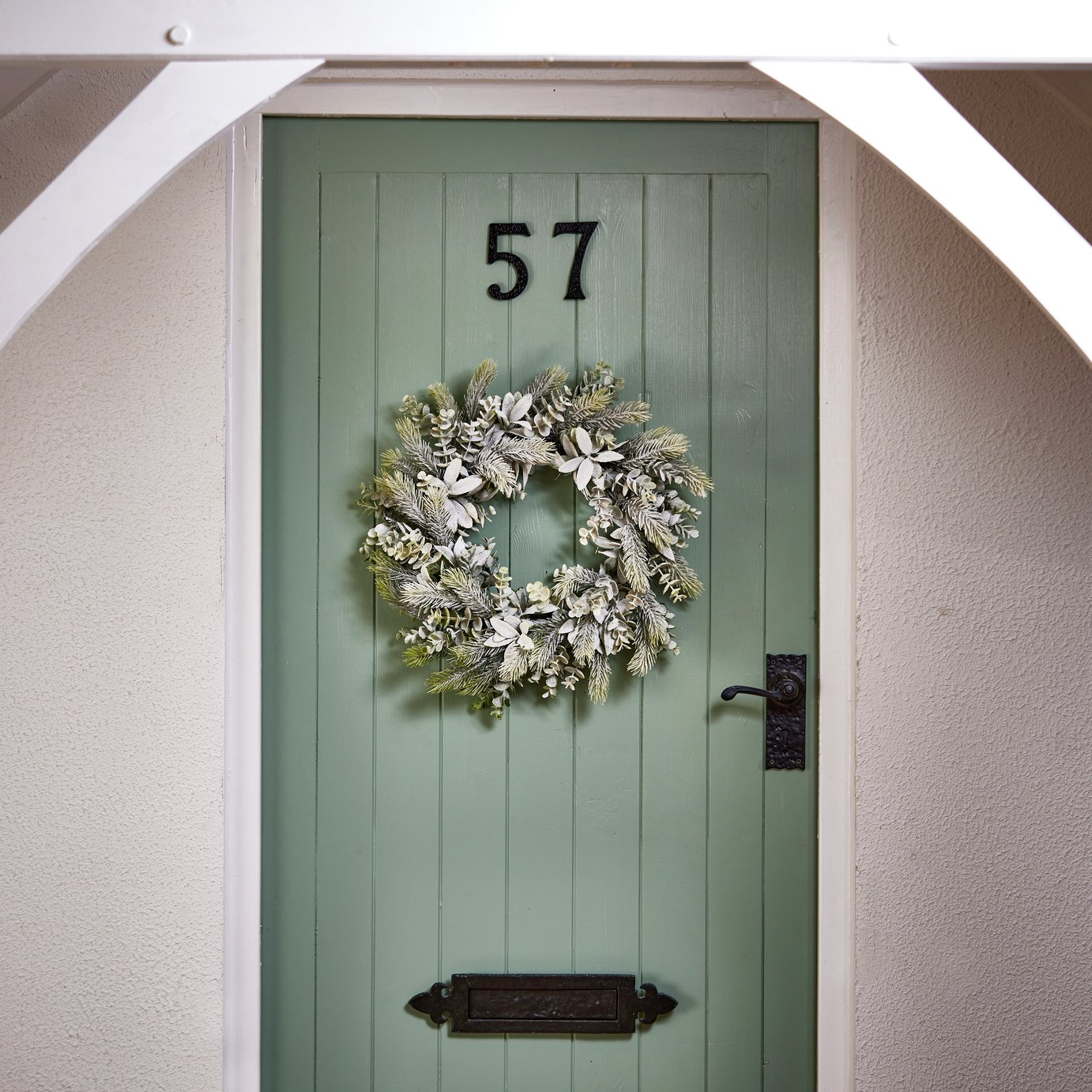 Premier Decorations Eucalyptus Christmas Wreath