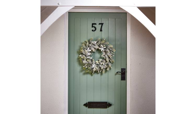 Premier Decorations Eucalyptus Christmas Wreath