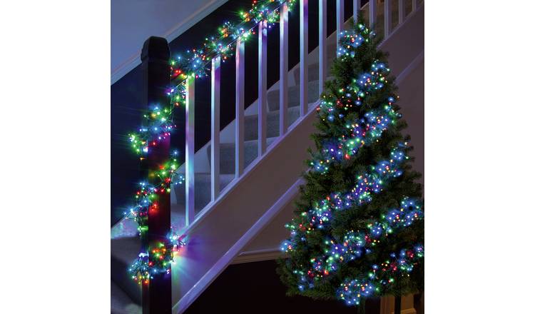 Premier Decorations 5000 Colour LED Christmas Cluster Lights