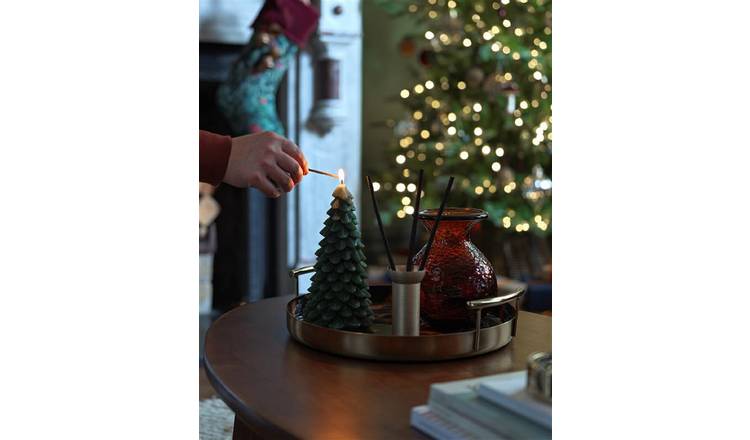 Paddy Wax Large Tree Shaped Christmas Candle