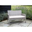 Lucia 4 seater rattan deals effect sofa set