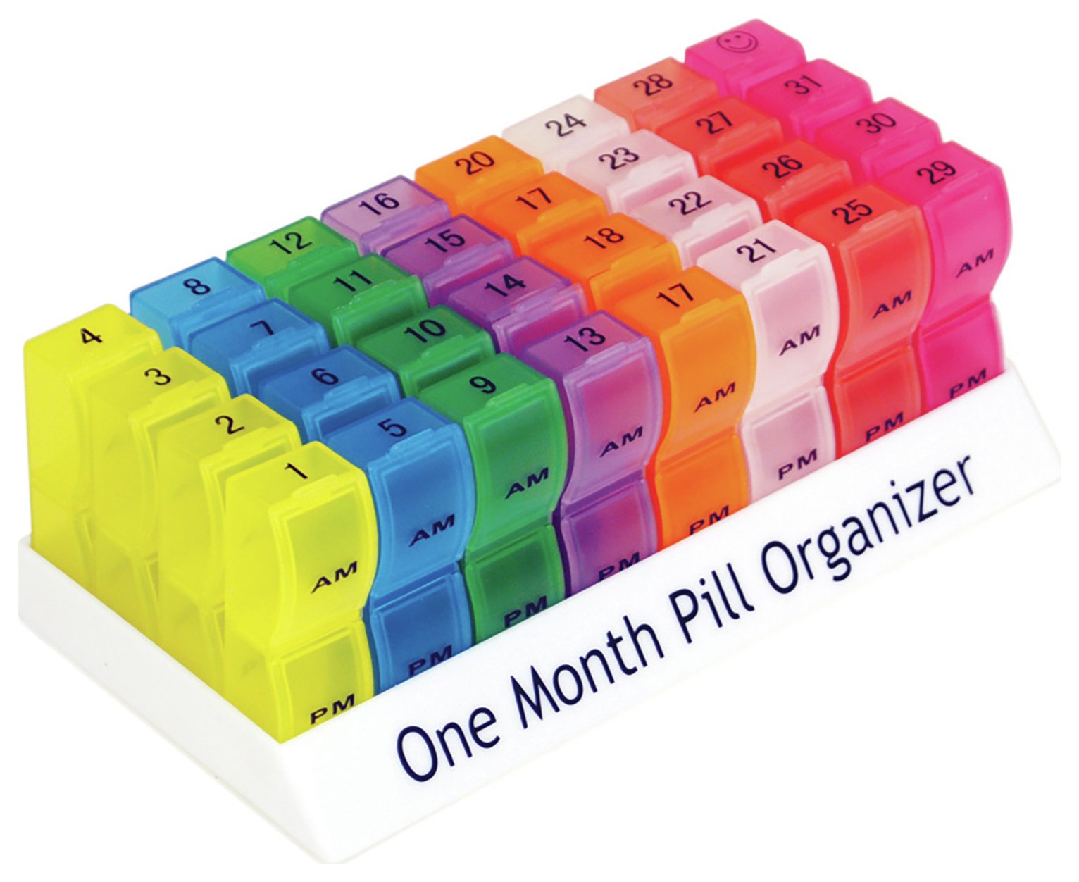 Aidapt Monthly Pill Organizer Box
