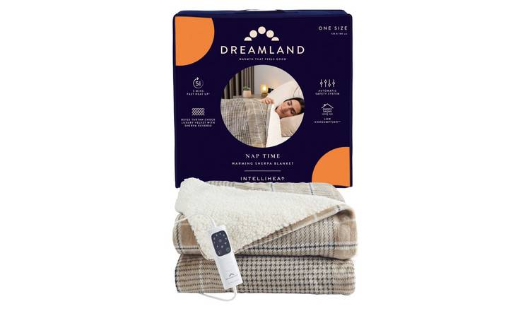 Buy Dreamland Nap Time Intelliheat Warming Blanket Electric blankets Argos