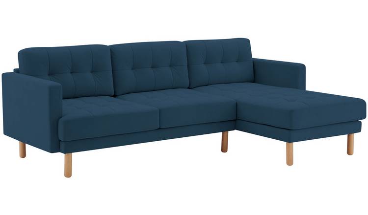 Navy right hand 2024 corner sofa